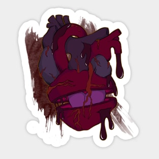 Double Hearted Sticker